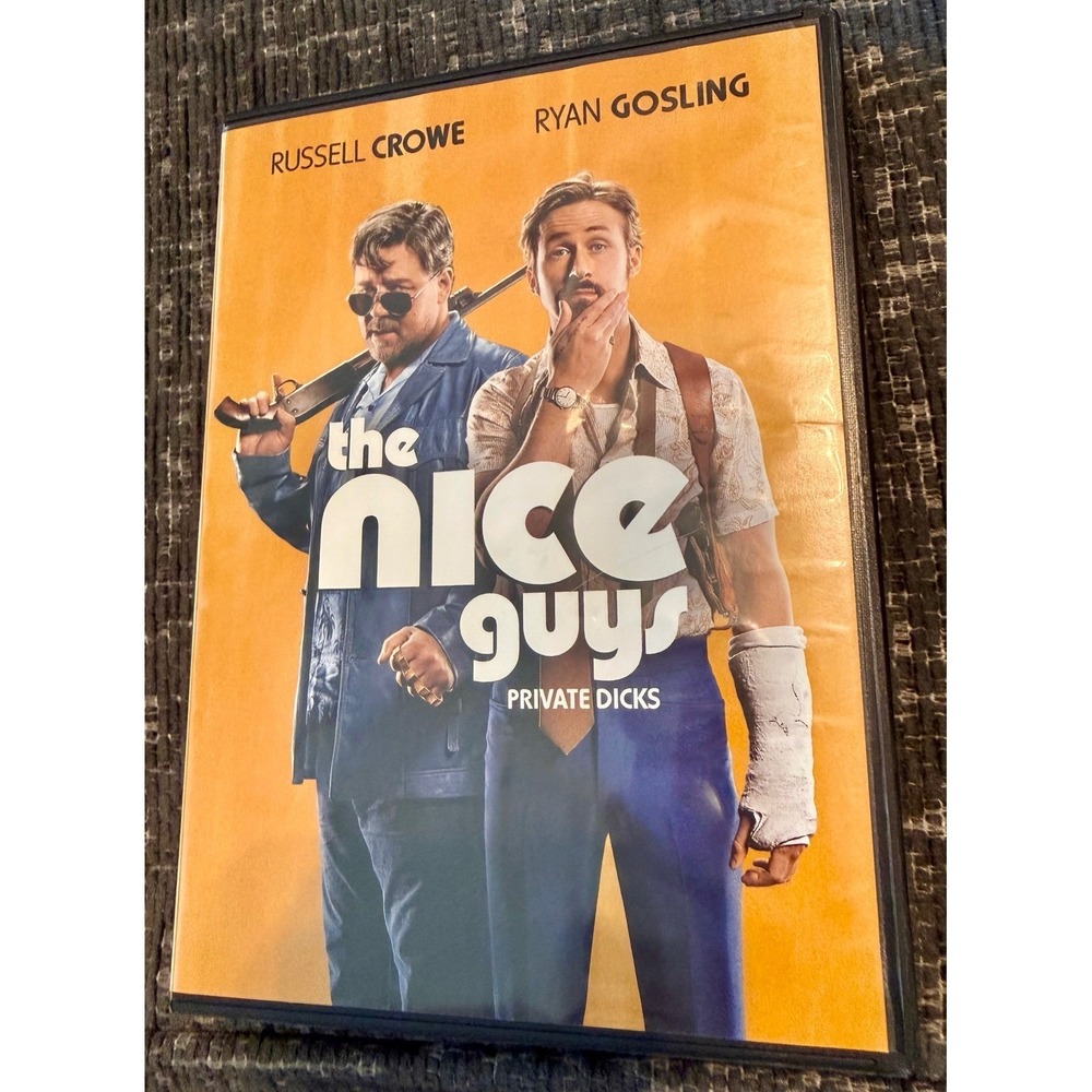 Warner Bros The Nice Guys DVD Movie Ryan Gosling Russell Crowe Excellent Comedy